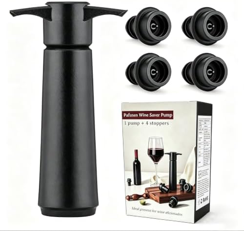 Wine Stoppers Vacuum with Pump, Keep Wine Fresh for up to 7 Days -1