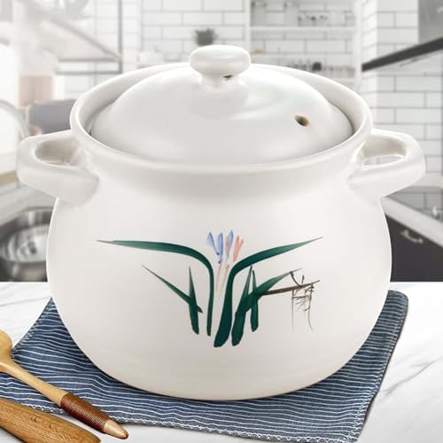 Ceramic Cooking Pot Clay Pot Ceramic Casserole Pot with Lid