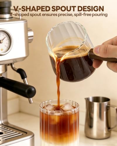 6 OZ Espresso Cups, Espresso Accessories, Espresso Shot Cups, 2 PCS