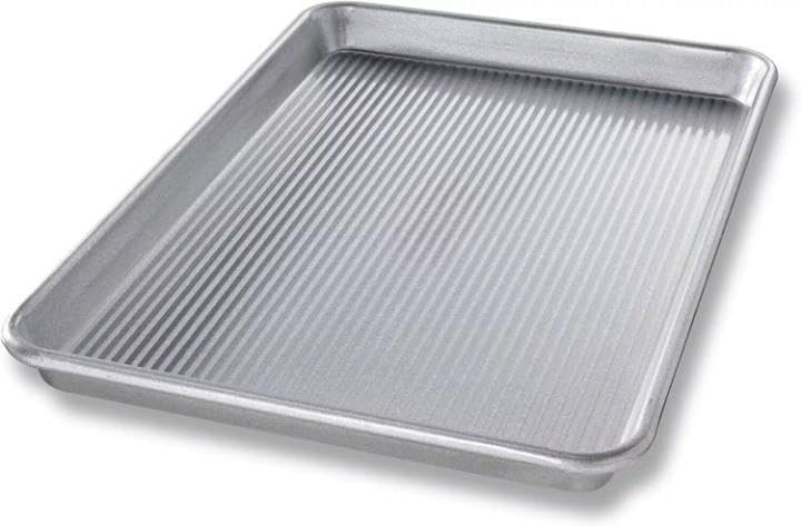 For Pan Bakeware Quarter Sheet Pan, Warp Resistant Set of 1