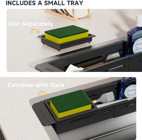 NiHome Extendable Kitchen Sink Caddy