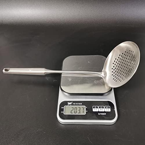 Skimmer Stainless Steel Large Slotted Spoon Colander Strainer Ladle