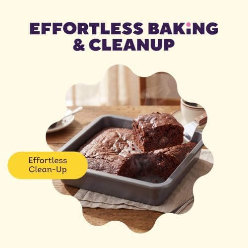 Wilton Silver Non-Stick Square Pan, Made Without PFAS, 8 x 8 in.