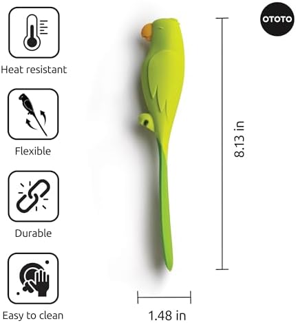 OTOTO Jar Scraper Spatula, Silicone