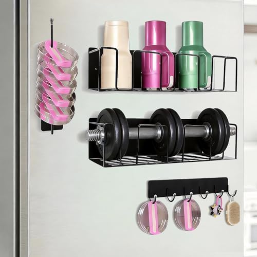 Strong Magnetic Stanley Cup Holder for Fridge, 2 Pack Magnetic Water