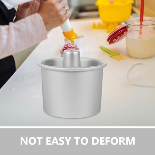 PRETYZOOM Cake Pan 3 X Cake Tin Aluminium Alloy Round Shape