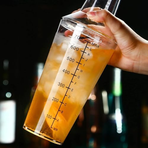 Plastic Cocktail Shaker, Clear Plastic Cocktail Shaker Bottle Drink