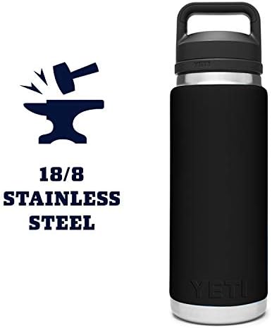 YETI Rambler 26 oz Bottle, Vacuum Insulated, Stainless Steel with Chug