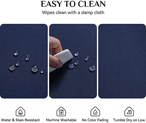 Softalker Rectangle Tablecloth, Waterproof Table Cloths Wrinkle Free
