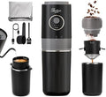Portable All-in-One American Coffee Maker with Burr Grinder