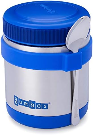 Yumbox Zuppa 14oz Thermal Food Jar, Triple Insulated, Neptune Blue