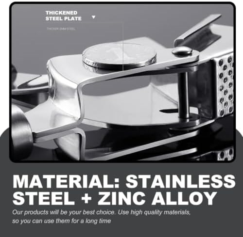 Handheld Stainless Steel Garlic Press