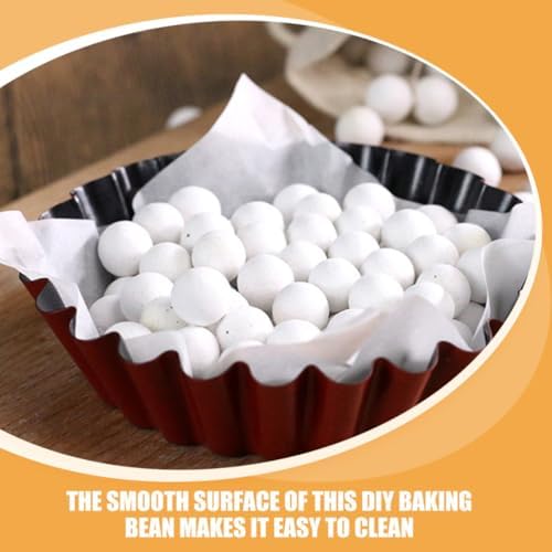Ciieeo Reusable Ceramic Baking Beans for Blind Pastry Crusts 800g