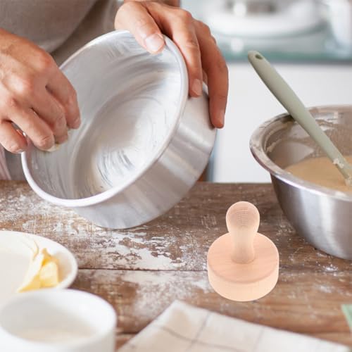 Tart Pan 2pcs Wood Removable Bottom for Cheesecakes