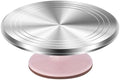 Kootek 12-Inch Pink Aluminum Alloy Cake Turntable
