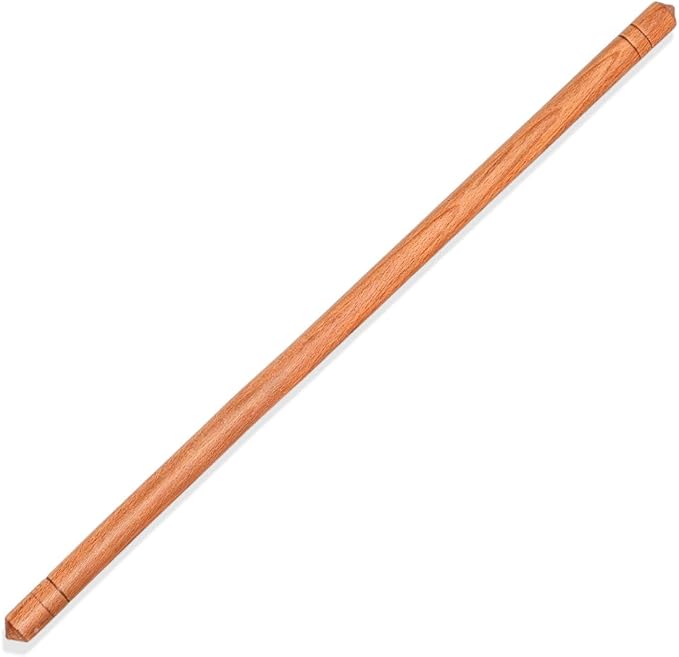 Beech Wood Non-Stick Oil Rolling Pin -Turkish Oklava-Infused Smooth Surface by Quantity