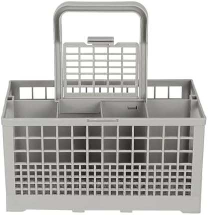 Universal Dishwasher Cutlery Basket with Foldable Handle, 7
