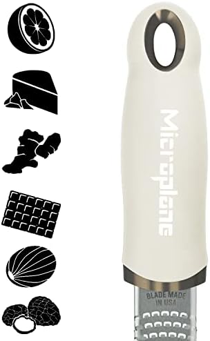 Microplane Zester Grater, Cashmere Beige, Stainless Steel