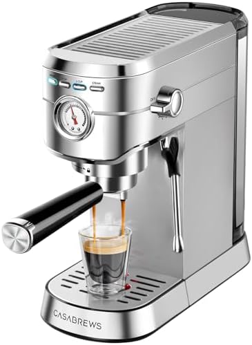 CASABREWS CM5418 Espresso Machine with Conical Burr Grinder
