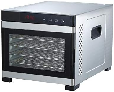 Samson Silent 6-Tray Stainless Steel Dehydrator