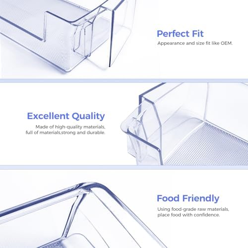 [2026] DA63-08646A Refrigerator Door Shelf Bin for Samsung