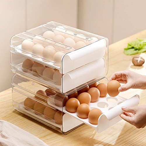 Egg Organizer Container for Refrigerator
