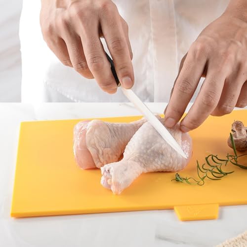 Beavorty 4pcs Household Chopping Board Set with Non-slip Desktop Cut