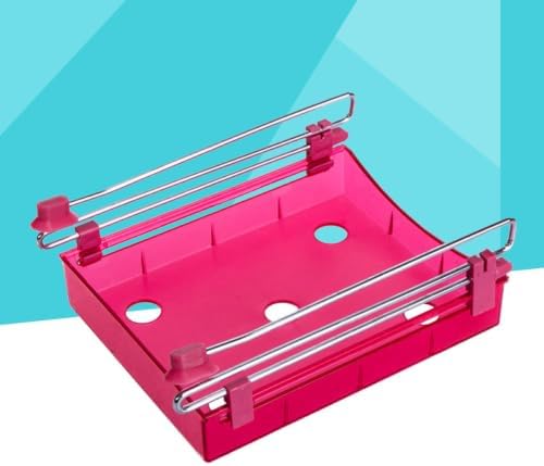Slide Drawer Organizer with Smooth Pull-out Design for Fridge Storage