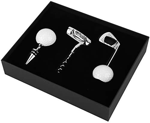 Gugxiom Golf Bottle Opener Set, Wine and Golf Lovers Ideas Gift