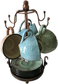 Creation Core Vintage Bronze Iron Coffee Cup Holder Storage Premium