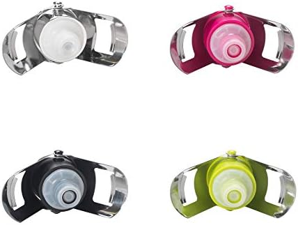 Cork Pops Assorted Colors 3 Inch Acrylic Dual Metal Wing Lock