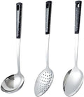 Stainless Steel Serving Spoon Set, 11-Inch Large Serving Utensils