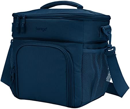 Bentgo Prep Deluxe Insulated Meal Prep Lunch Bag for Adults, Holds 5