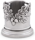 Arthur Court Forest Oak Leaf Wine Coaster Sand Cast Aluminum 6 Inch
