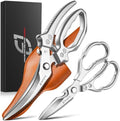Emojoy 2-Piece Kitchen Scissors Set with Poultry Shears, Japanese