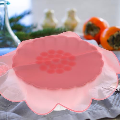 Healeved Silicone Stretch Lids, 4-Piece Bowl Covers