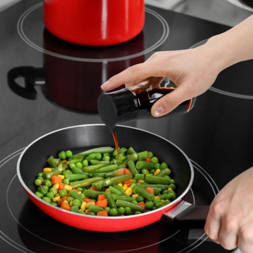 12 Pack Soy Sauce Dispenser Bottle, 6 OZ Glass Leakproof Olive Oil