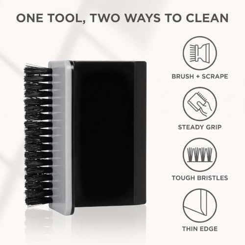 2 Pcs Black Kitchen Sink Squeegee Cleaners