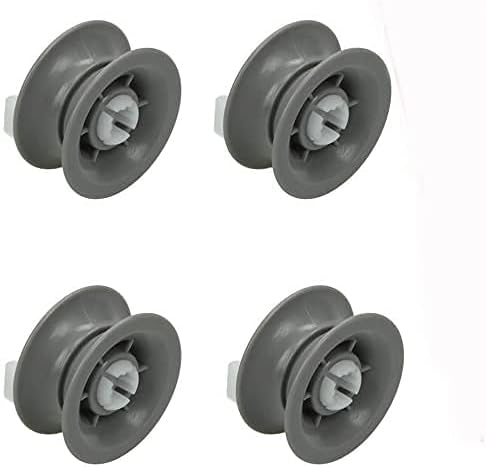 (4 Pack) 00611666 Genuine BOSCH OEM Dishwasher Rack Wheel Replaces