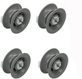 (4 Pack) 00611666 Genuine BOSCH OEM Dishwasher Rack Wheel Replaces