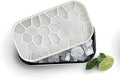 Lékué Ice Box | White | Ice Cube Tray For Freezer With Lid & Bin