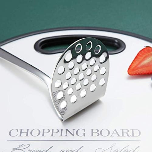 Stainless Steel Potato Masher, Berglander Heavy Duty Metal Potato