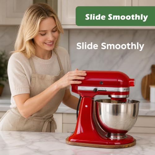 Acacia Mixer Slider Mat for KitchenAid 4.5-5 Qt Mixer