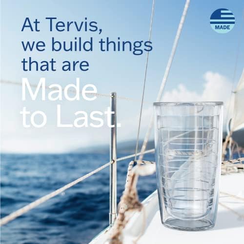 Tervis Clear & Colorful Tabletop Made in USA Double Walled Insulated