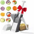 Safe Mandoline Slicer, 5-in-1 Food Chopper