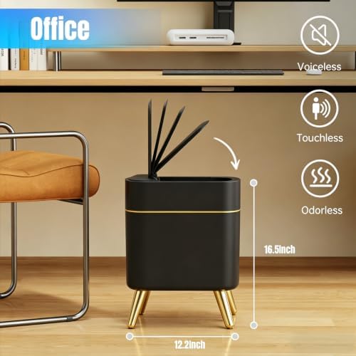 Yatmung Automatic Touchless Bathroom Trash Can