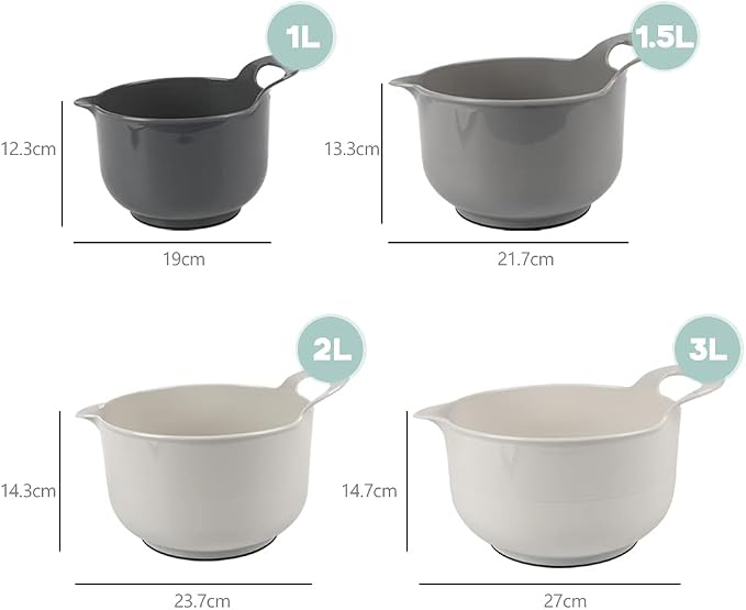 BoxedHome 4 Pack Nesting Mixing Bowl - Image 9