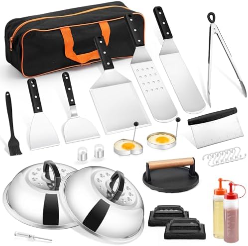 HaSteeL Griddle Accessories Kit, 20-Piece