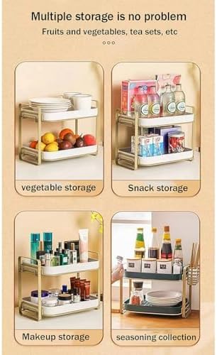 2-tier Kitchen Cup shelf,Dish and Bowl organizater, Water glass coffee