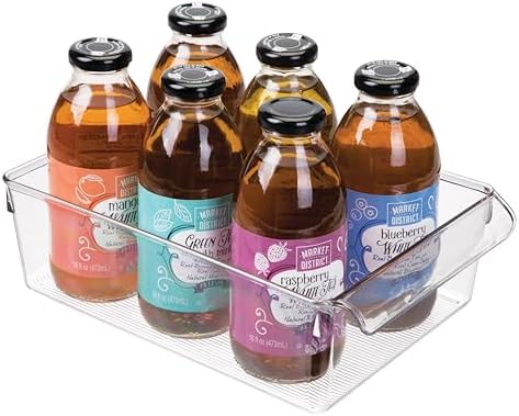 iDesign Fridge Storage Bin, Clear